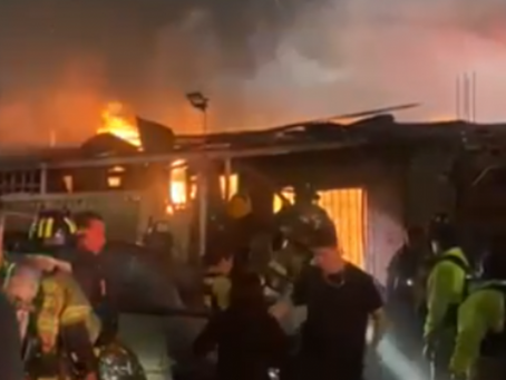 TRAGEDIA EN RENCA: CINCO ADULTOS Y UN MENOR DE EDAD MUEREN EN VORAZ INCENDIO