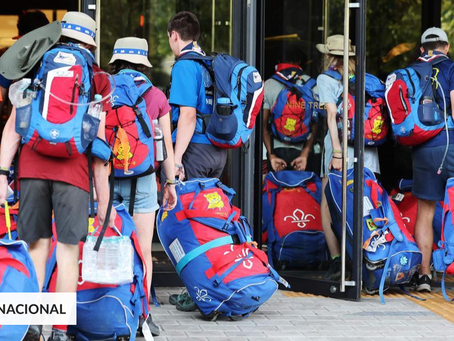 MÁS DE MIL SCOUTS CHILENOS DEBIERON SER EVACUADOS POR AMENAZA DE TIFÓN EN COREA DEL SUR