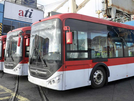 DESEMBARCA EN ANTOFAGASTA LA PRIMERA FLOTA DE BUSES ELÉCTRICOS