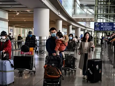 CHINA ABRE SUS FRONTERAS TRAS CASI 3 AÑOS DE AISLAMIENTO POR LA PANDEMIA DE COVID-19