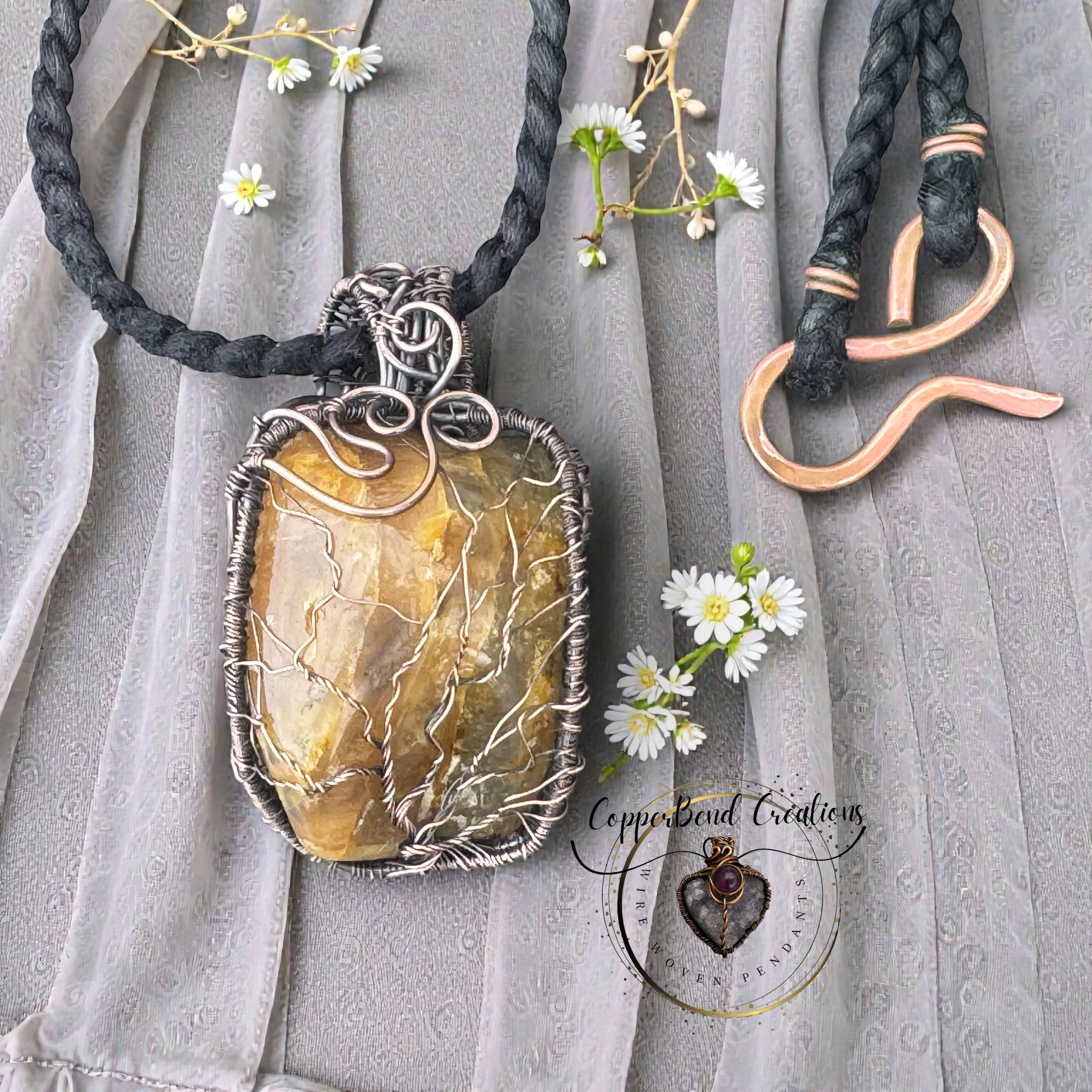 Custom : Tree of Life Amber pendant. Lavinia