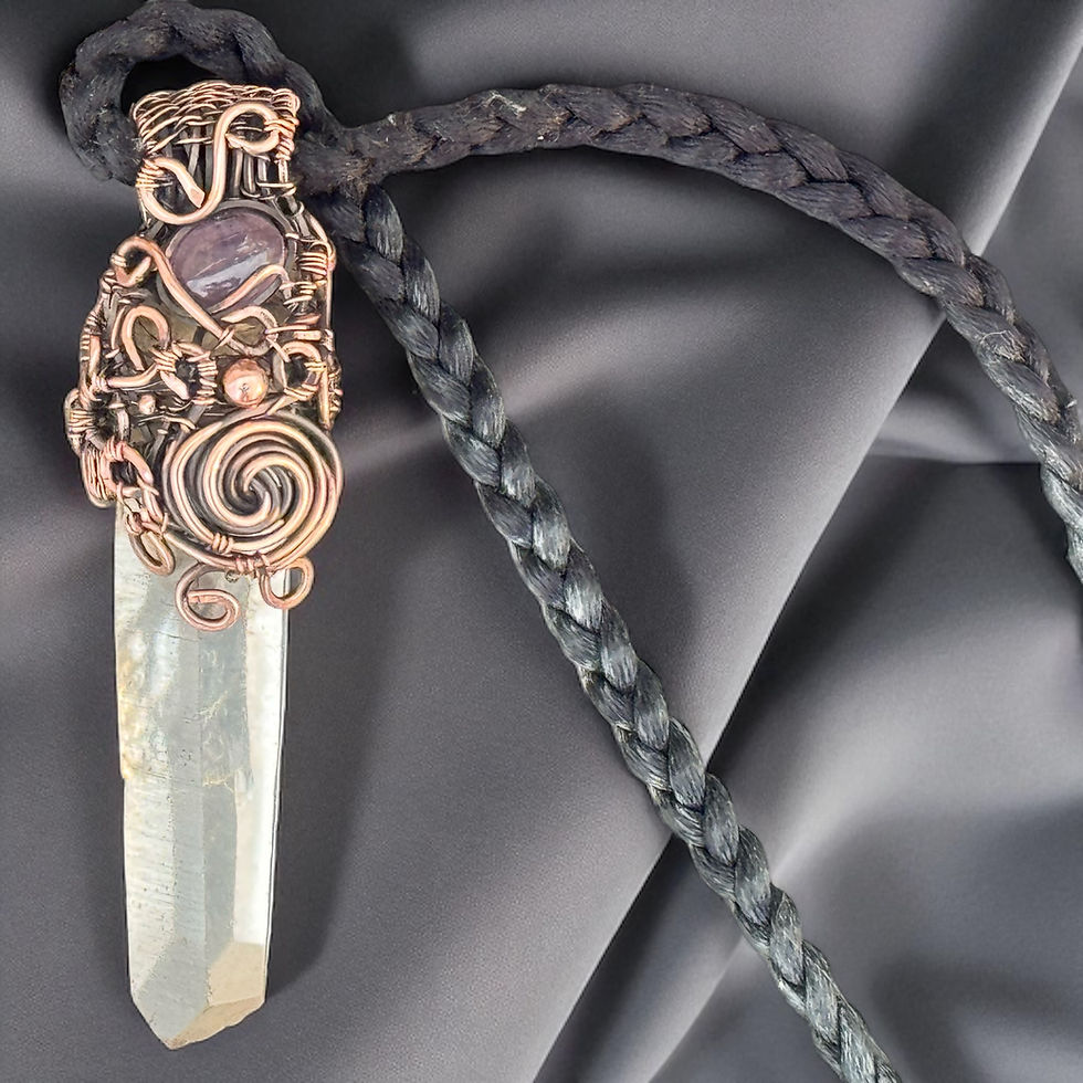 Magical Clear Quartz Crystal Point