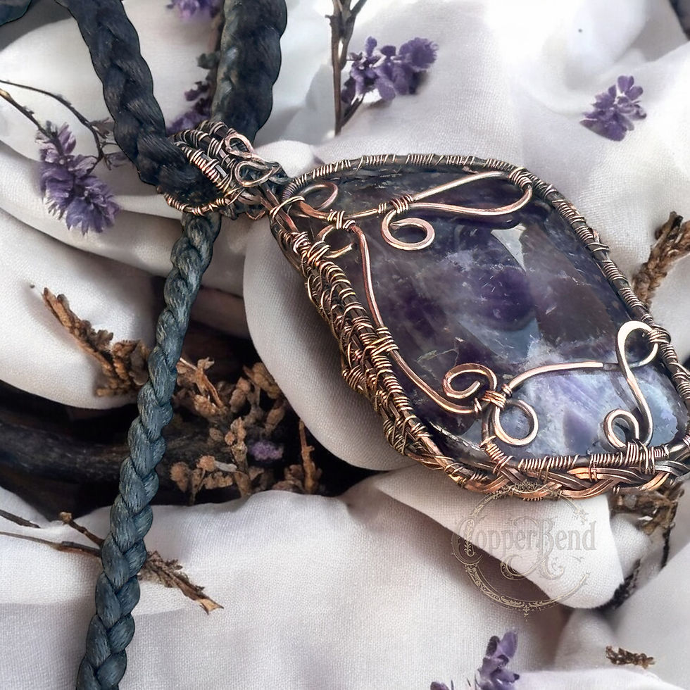Thumbnail: Double sided Chevron Amethyst 