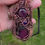Thumbnail: Heady Ruby Zoisite, Amethyst & Ruby pendant