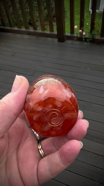 Thumbnail: Rose quartz Orgonite # three . 