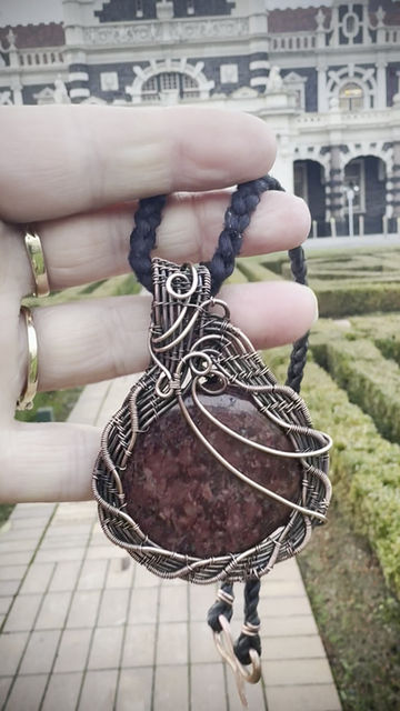 Thumbnail: Red Madagascar Jasper Pendant