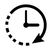 black-time-icon-isolated-on-a-white-back