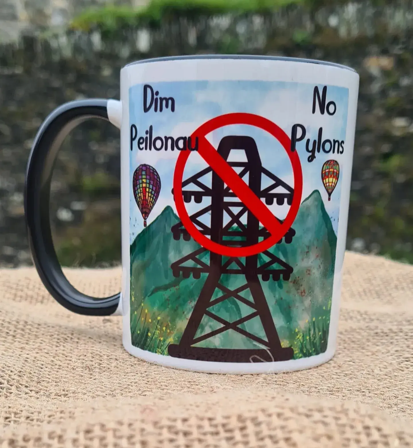 Dim Peilonau - No Pylons Mug