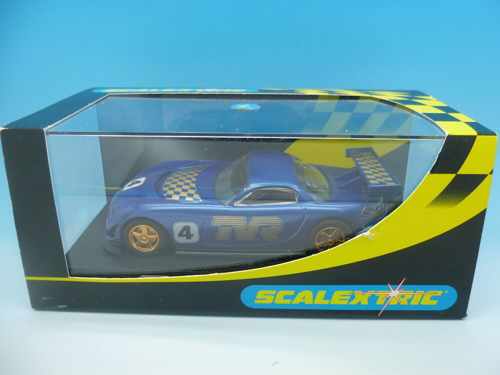 Scalextric C2248 Blue TVR Export