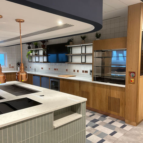 Players kitchen at Brighton & Hove Albion Elite Performance Centre