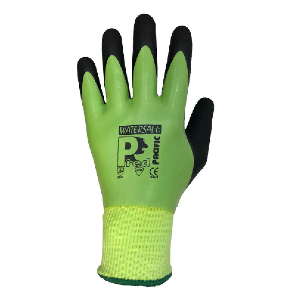 3 x Watersafe Pred Pacific 13 Guage Green Size 10