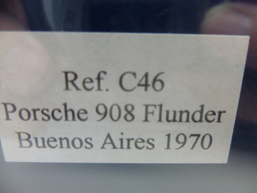 Thumbnail: Fly C46 Porsche 908 Flunder Buenos Aires 1970, mint unused