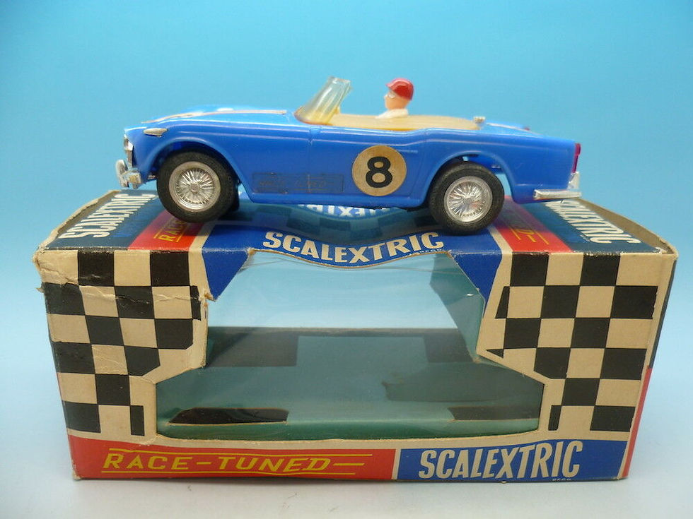 Thumbnail: Scalextric C84 Triumph TR4A Race Tuned Hong Kong version, boxed