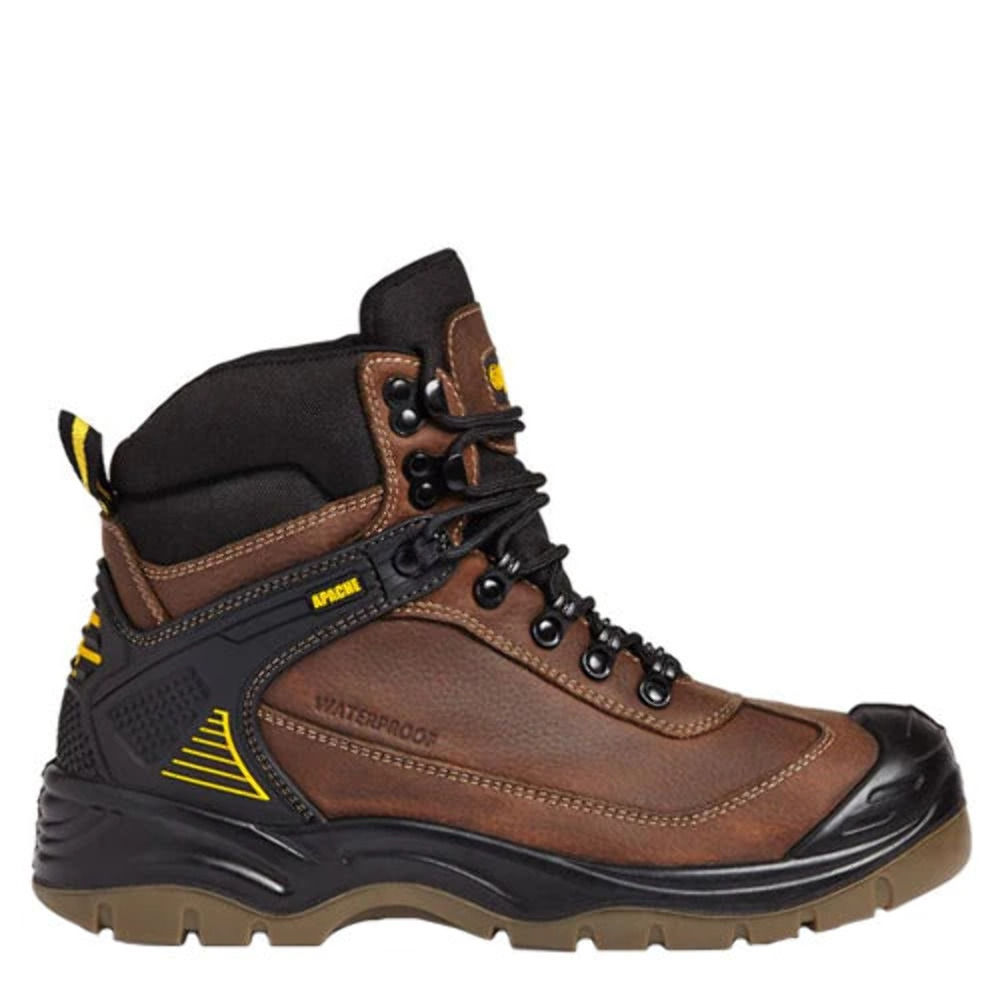 Apache - Ranger - Waterproof Brown Safety Boots