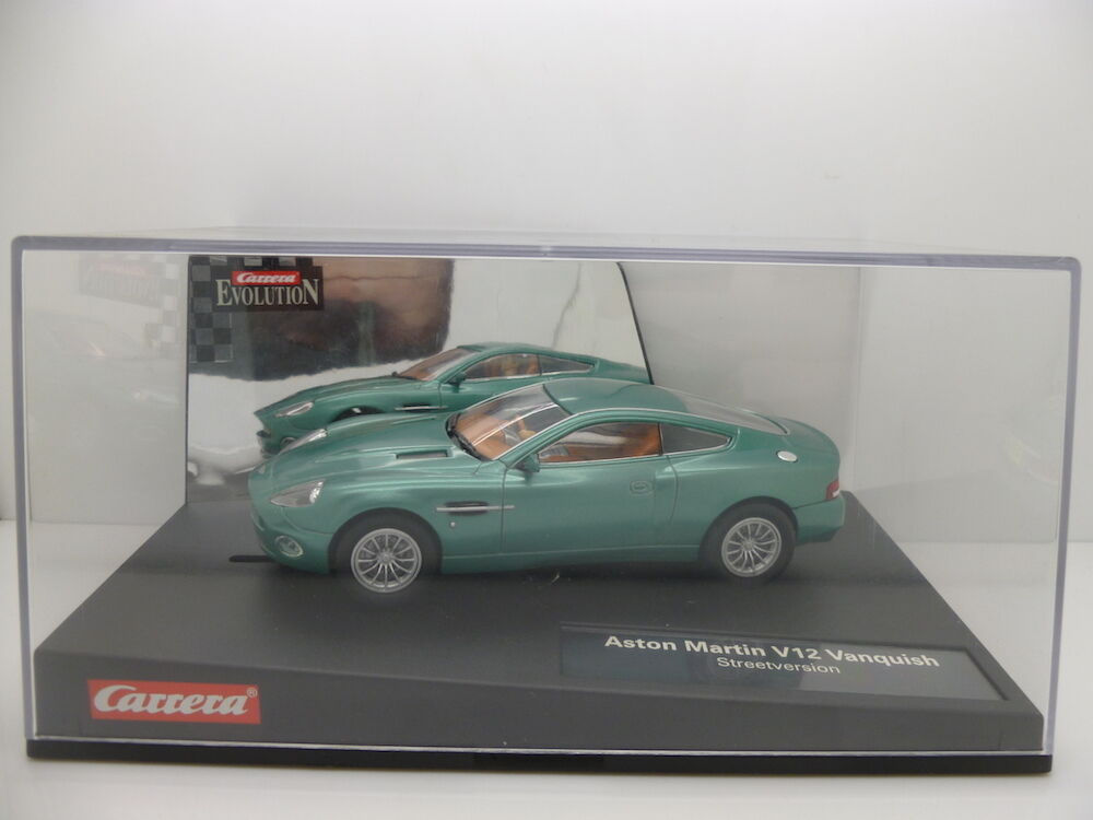 Carrera 25700 Evolution Aston Martin, Vanquish, Mint unused car and boxed