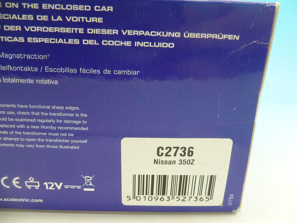Thumbnail: Scalextric C2736 Nissan 350Z mint boxed