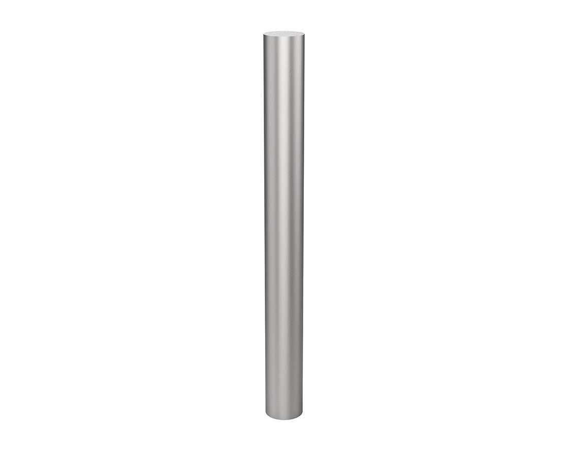 Stainless steel fixed bollard Ø90mm