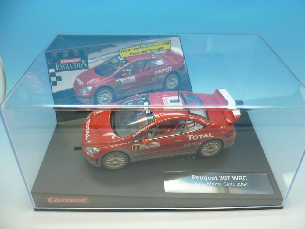 Carrera Evolution Peugeot 307 WRC, Rally Monte Carlo 2004, ref 25732