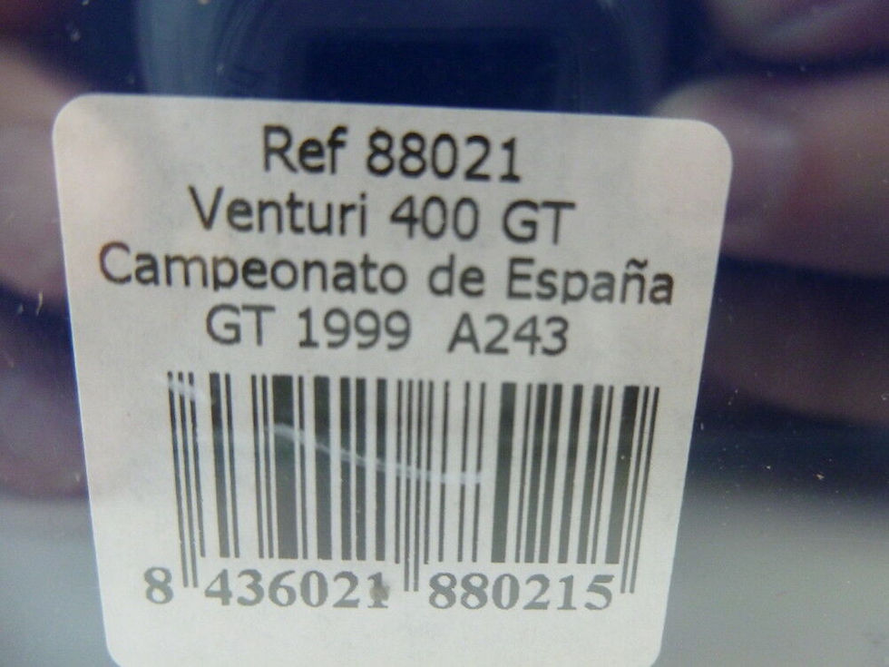 Thumbnail: Fly 88021 Venturi 400 GT Campeonato De EspanaGt 1999, mint unused