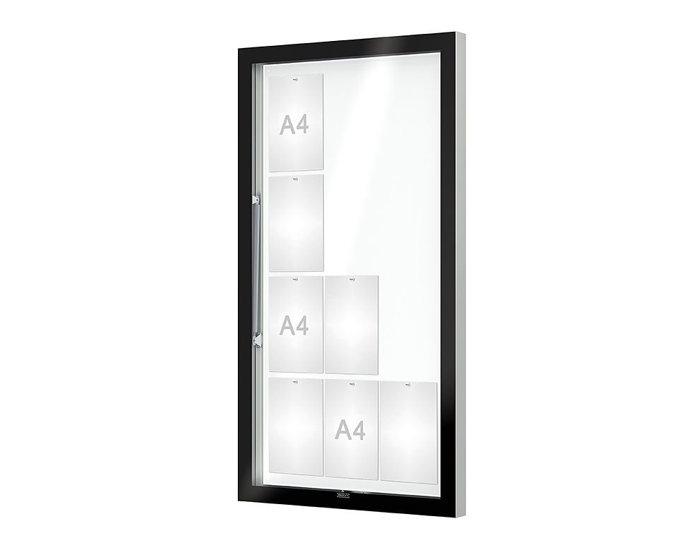 Edge poster case depth 80 mm