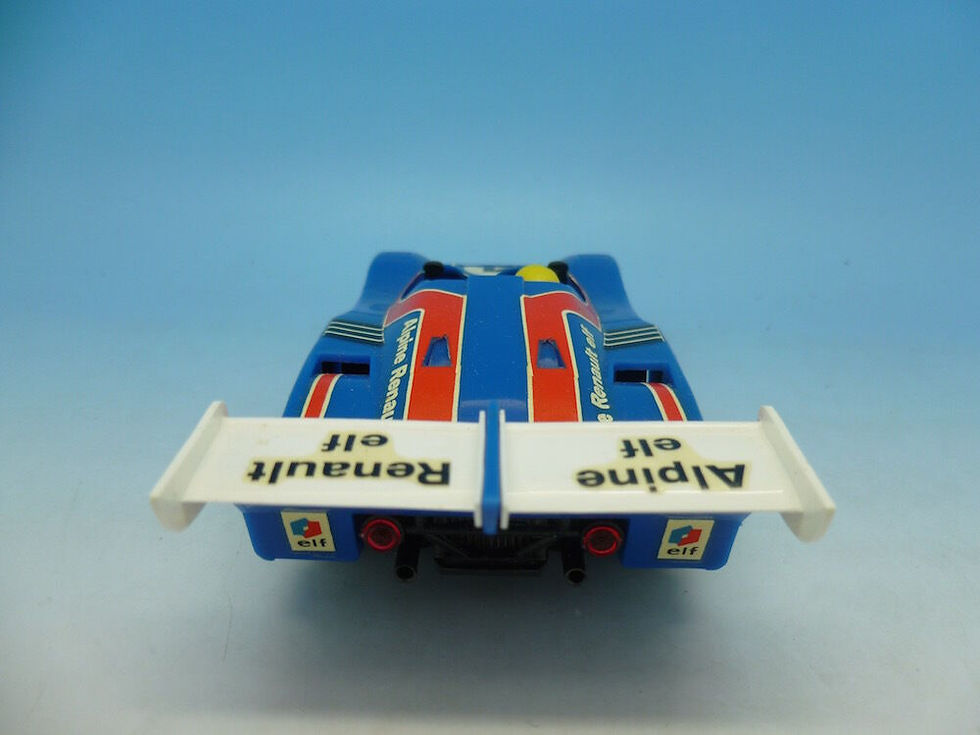 Thumbnail: Scalextric Exin 4053 Renault 2000 Turbo in blue, boxed shop fresh