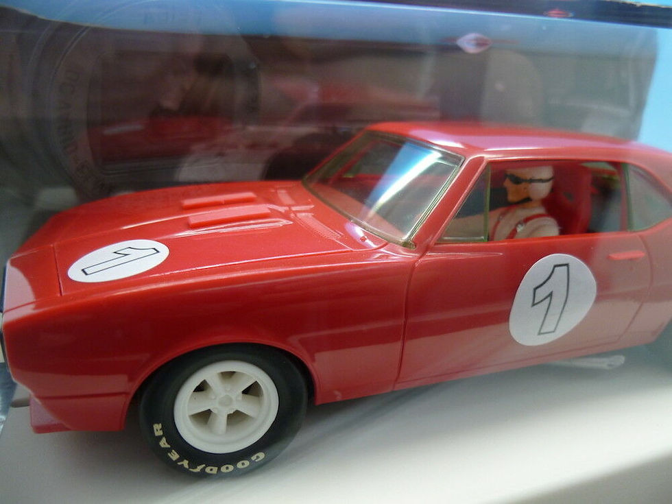 Thumbnail: Pioneer J071212 J-Code Special Camaro Signal Red Test Assembly Moulding 1 of 10