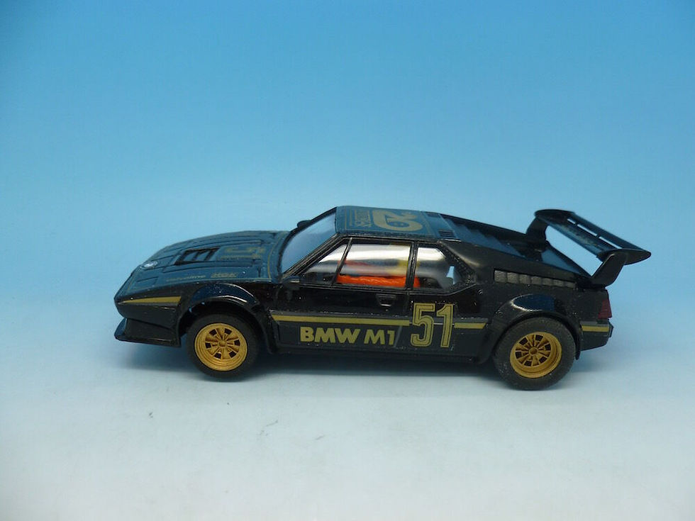 Thumbnail: Scalextric 4064 BMW M1, totally mint appears unused, boxed with instructions