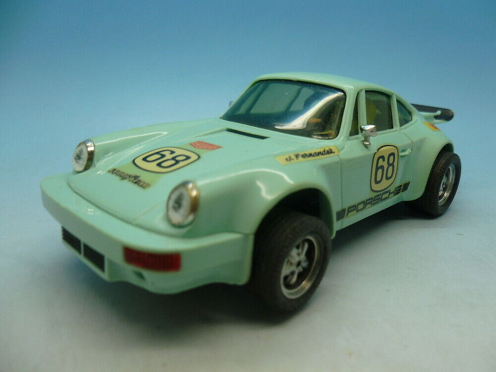Thumbnail: Scalextric Spanish 4051 Porsche Carrera RS in super condition and boxed