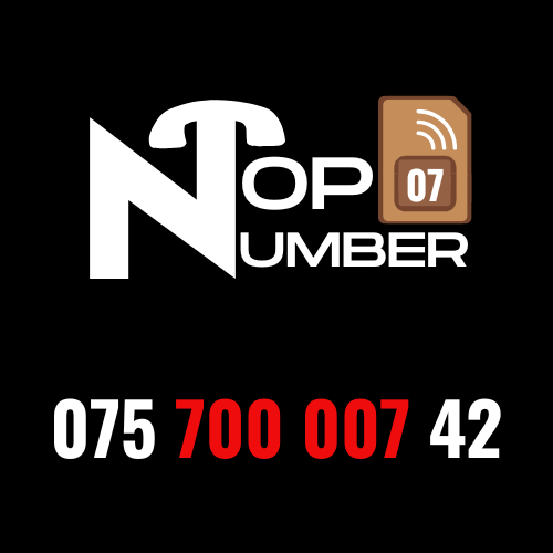 075 700 007 42 uk vip mobile number sim card 007