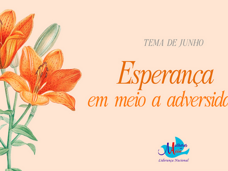      Esperança em meio a adversidade