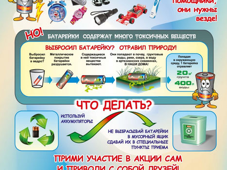 Акция «Батарейки, сдавайтесь!» стартовала во всех учреждениях ВАО