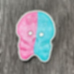 Bubs Skull Sticker