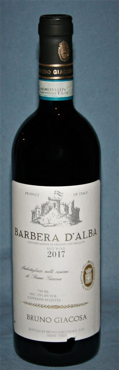 2017 Red Wine Bruno Ciacosa winemaker