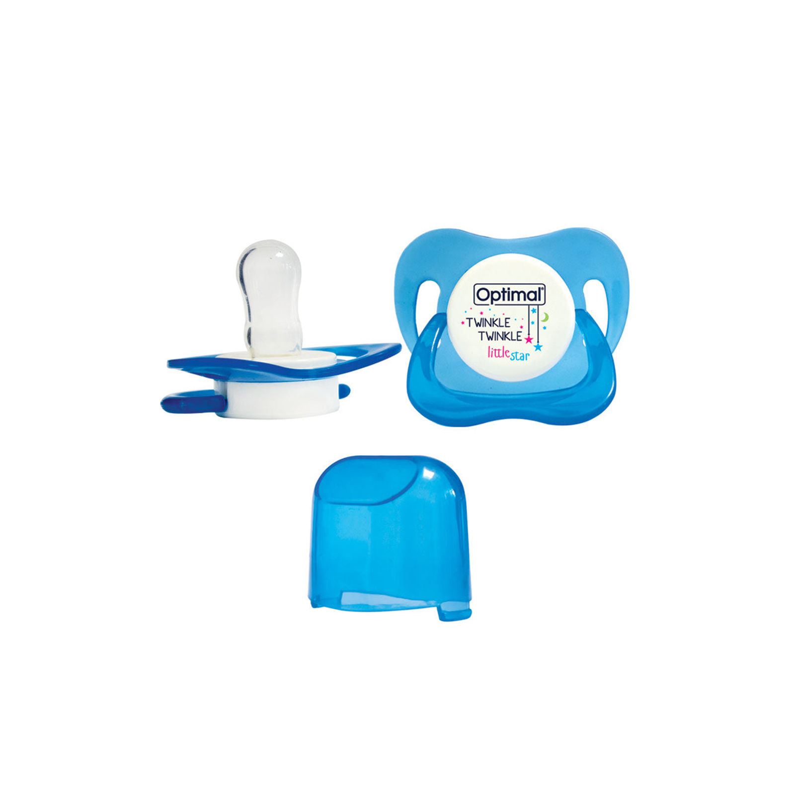 Round Shape Silicon Pacifier for Newborns Optimal