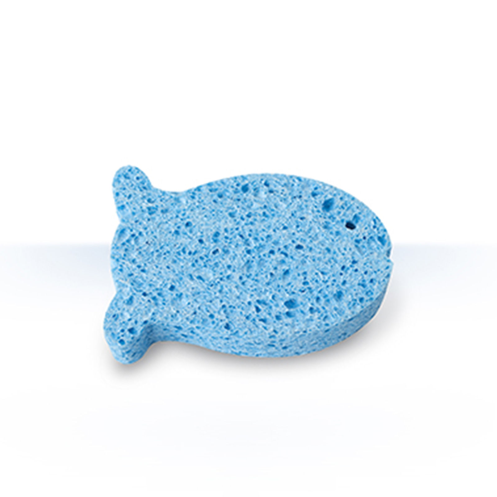 Kids Natural Bath Sponge Wee Baby, 12x12 CM