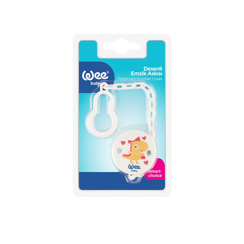 Thumbnail: Patterned Soother Chains Wee Baby