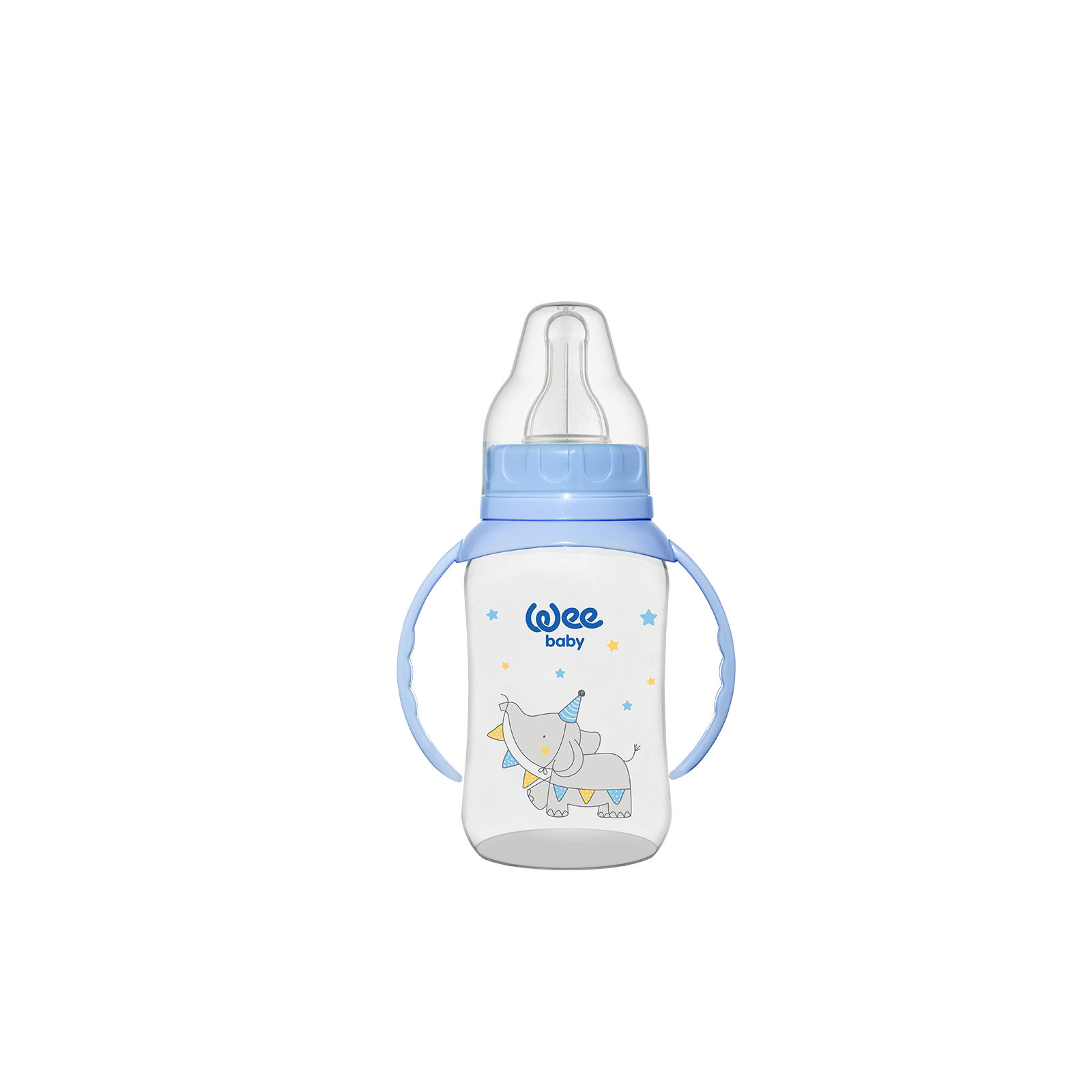Feeding Bottle with Grip Wee Baby, 150 ML