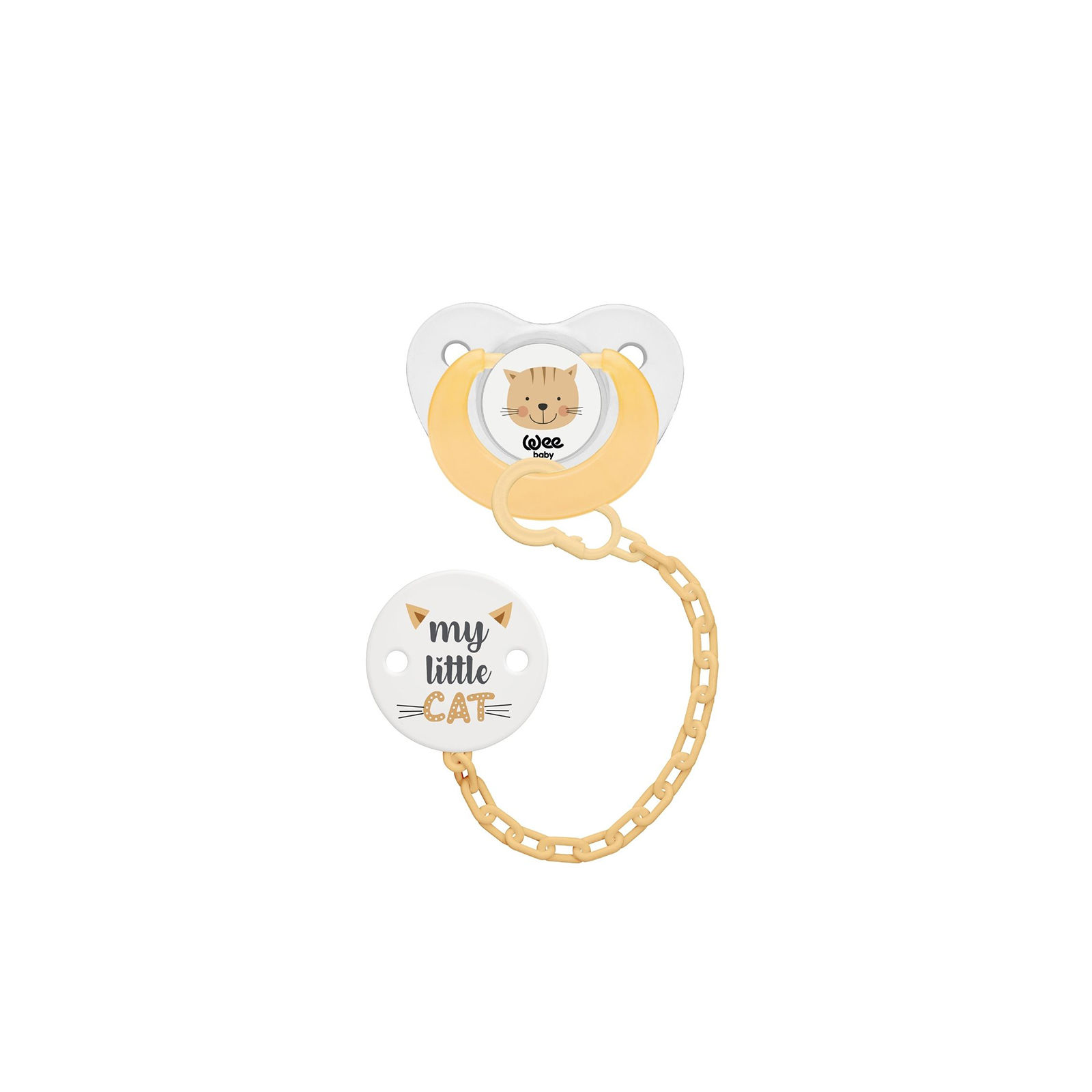 Soother&Soother Chain Set Wee Baby No.2