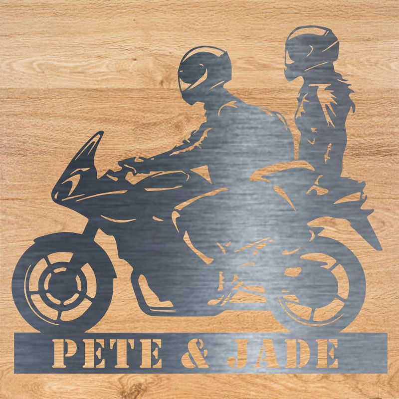 Thumbnail: Motorbike couple