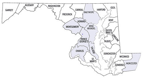 Maryland Map
