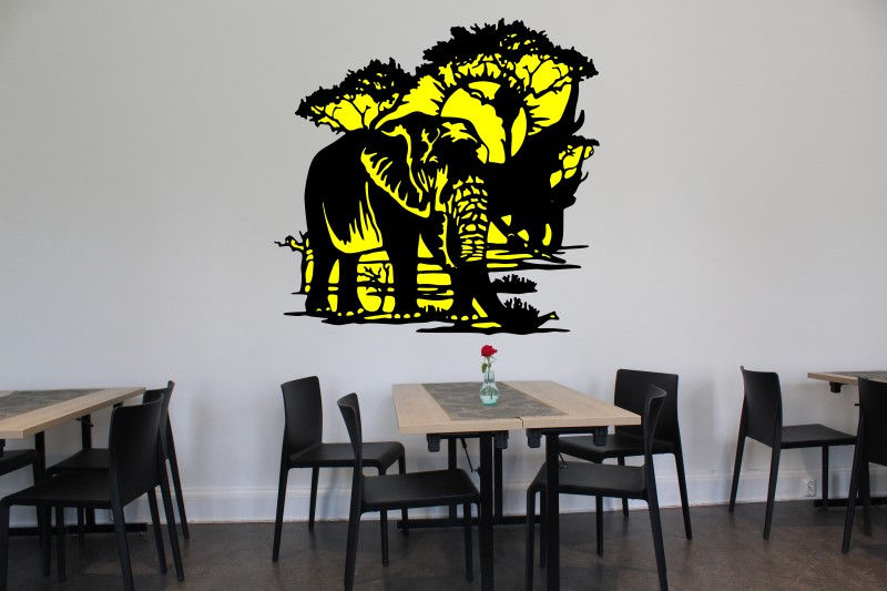 Thumbnail: Elephant Scene