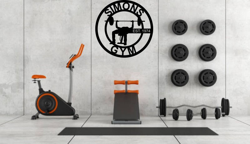 Thumbnail: Custom gym signs
