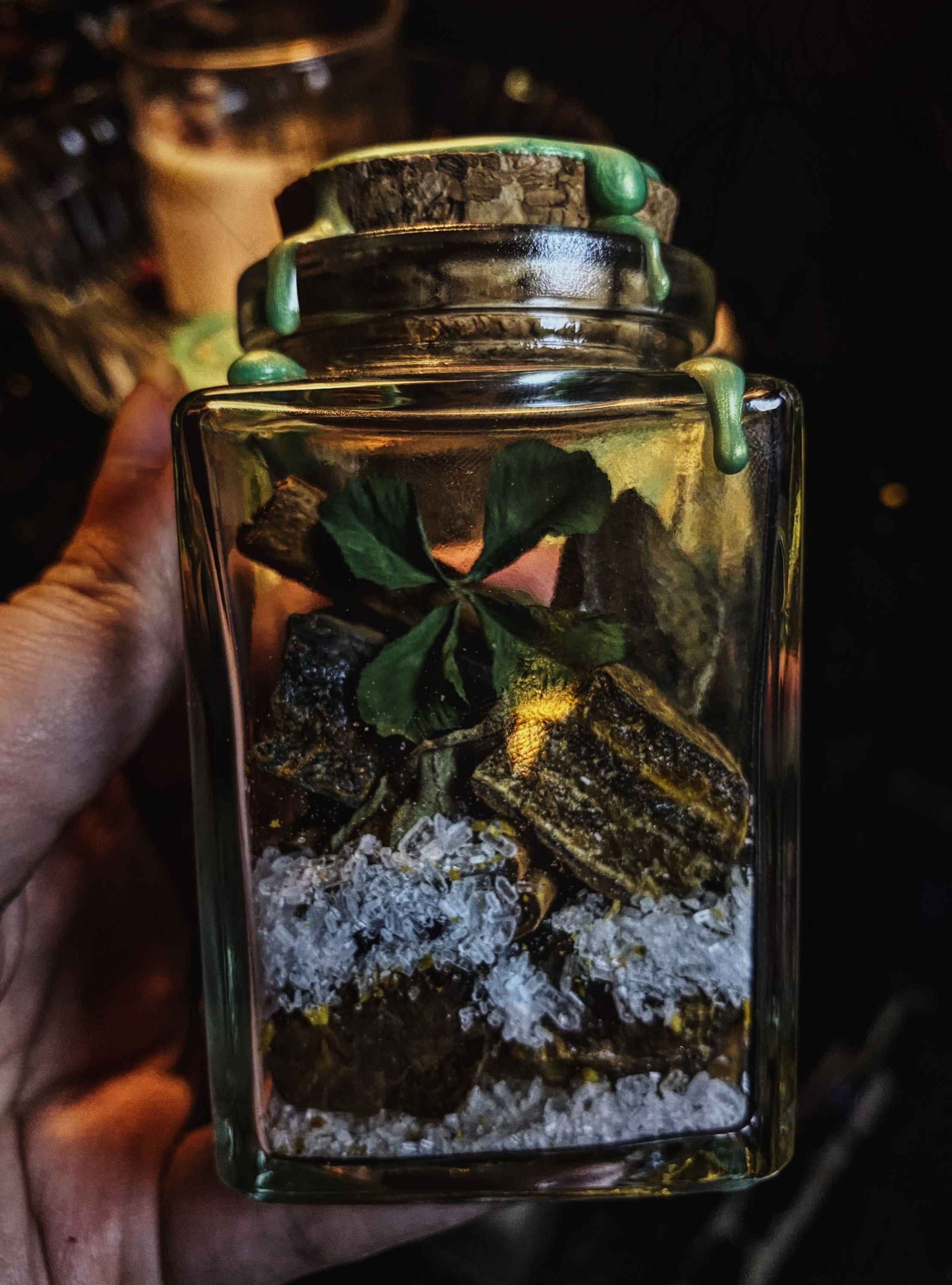 Lucky Witch Spell Jar