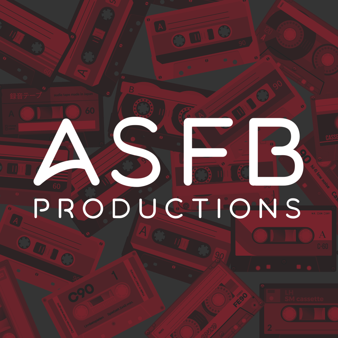 Gareth's design of ASFB Productions' company logo and artwork!