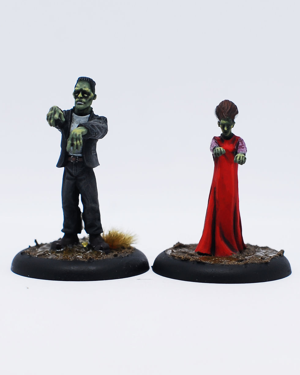 Frankenstein and his Bride