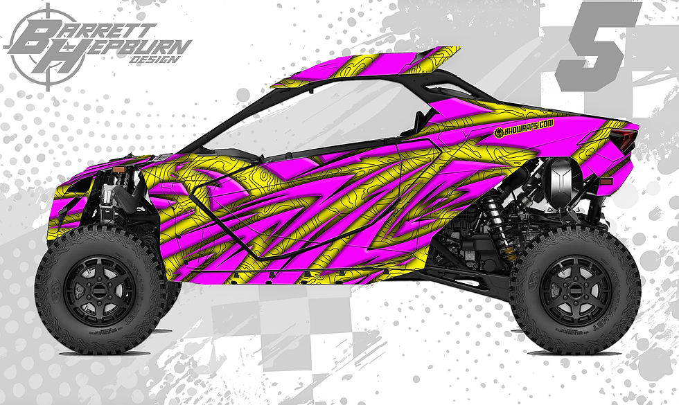 Thumbnail: Destination (Can-Am Maverick R / R Max Wrap Kit)