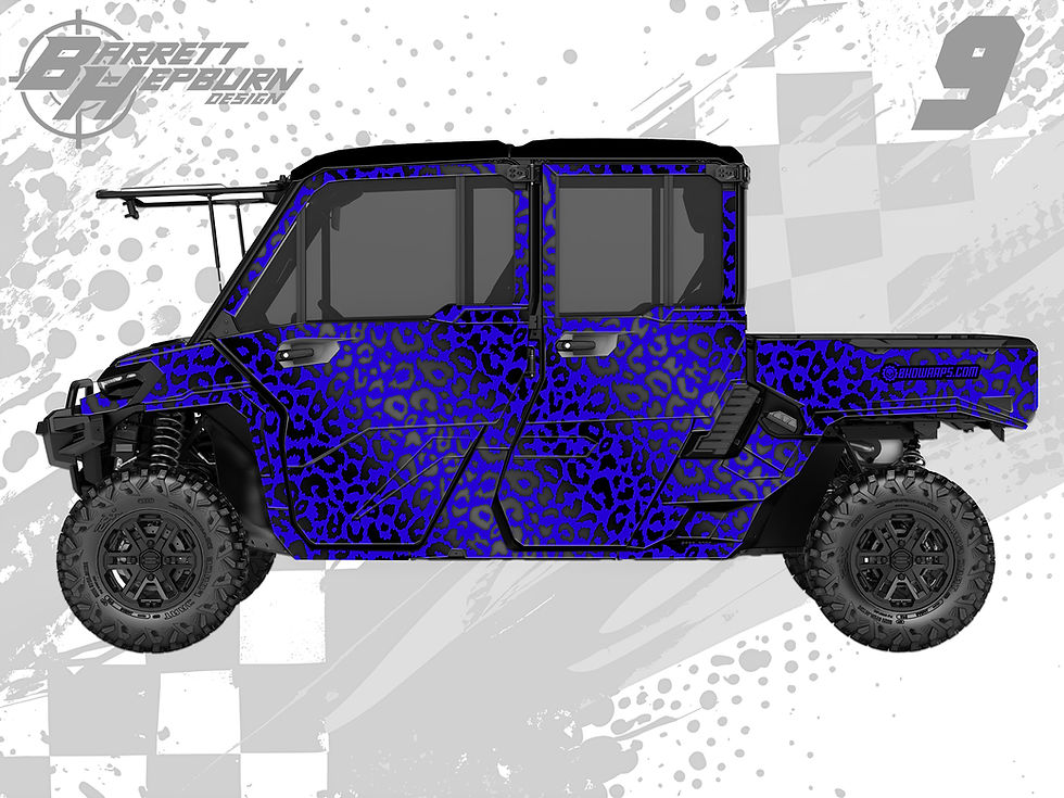 Thumbnail: Electric Leopard Lux (Can-Am Defender HD10 / HD11 / Max Wrap Kit)