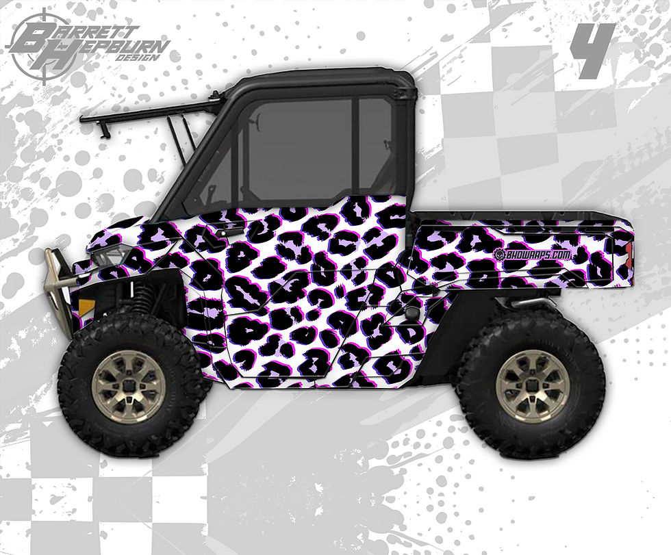 Thumbnail: Electric Leopard (Can-Am Defender HD10 / HD11 / Max Wrap Kit)