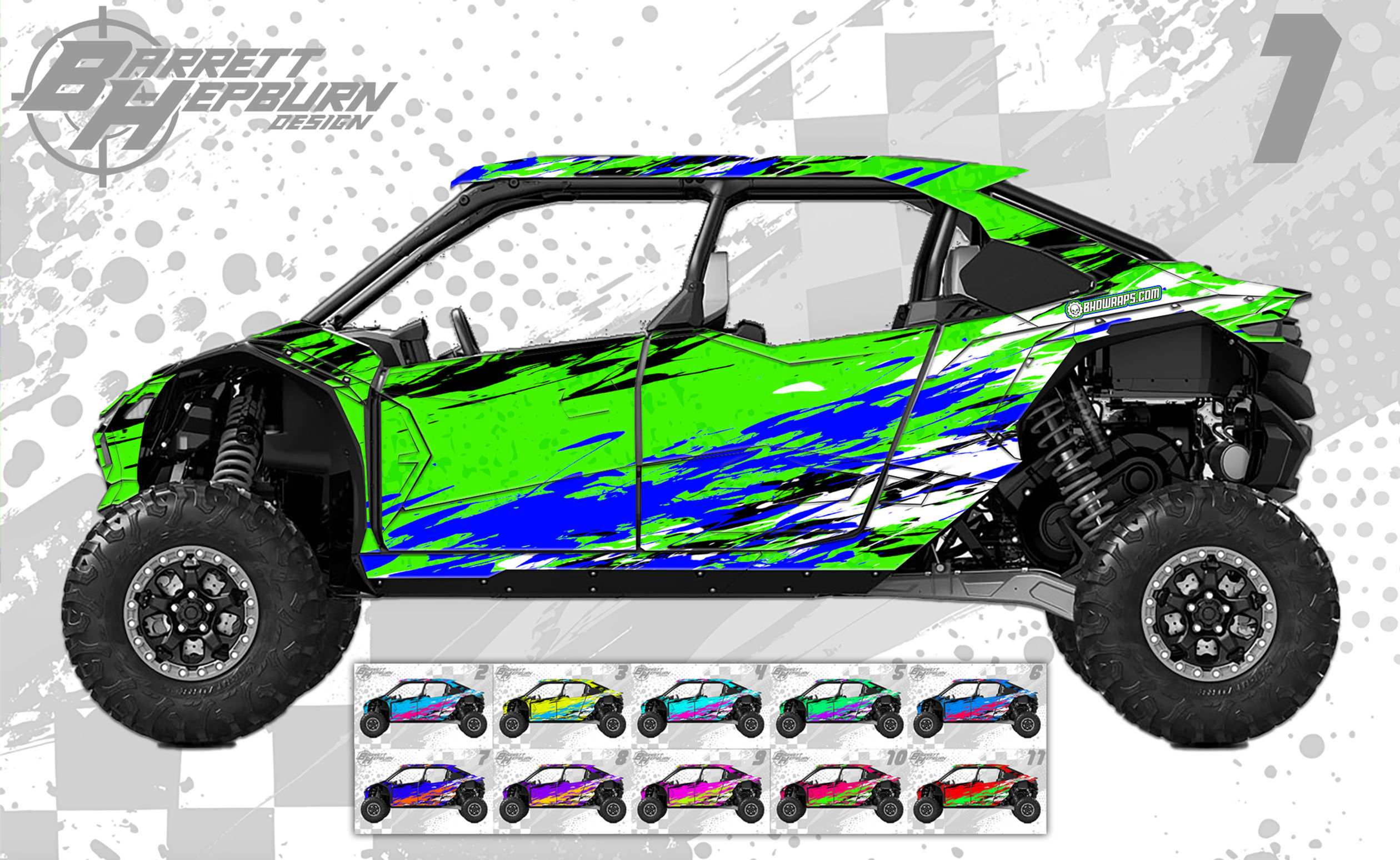 Freestyle (Kawasaki Teryx5 H2 Wrap Kit)