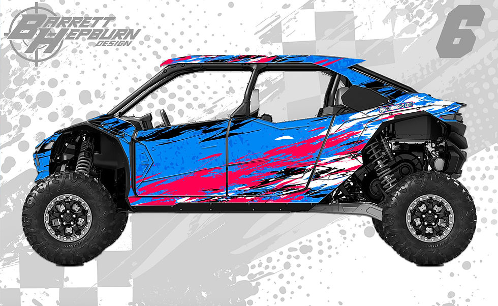 Thumbnail: Freestyle (Kawasaki Teryx5 H2 Wrap Kit)